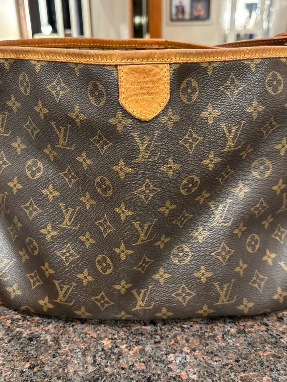 Louis Vuitton Monogram Canvas Shoulder Bag — Brown & Tan - Picture 1 of 14